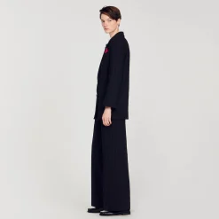 Femme SANDRO Veste De Costume Oversize