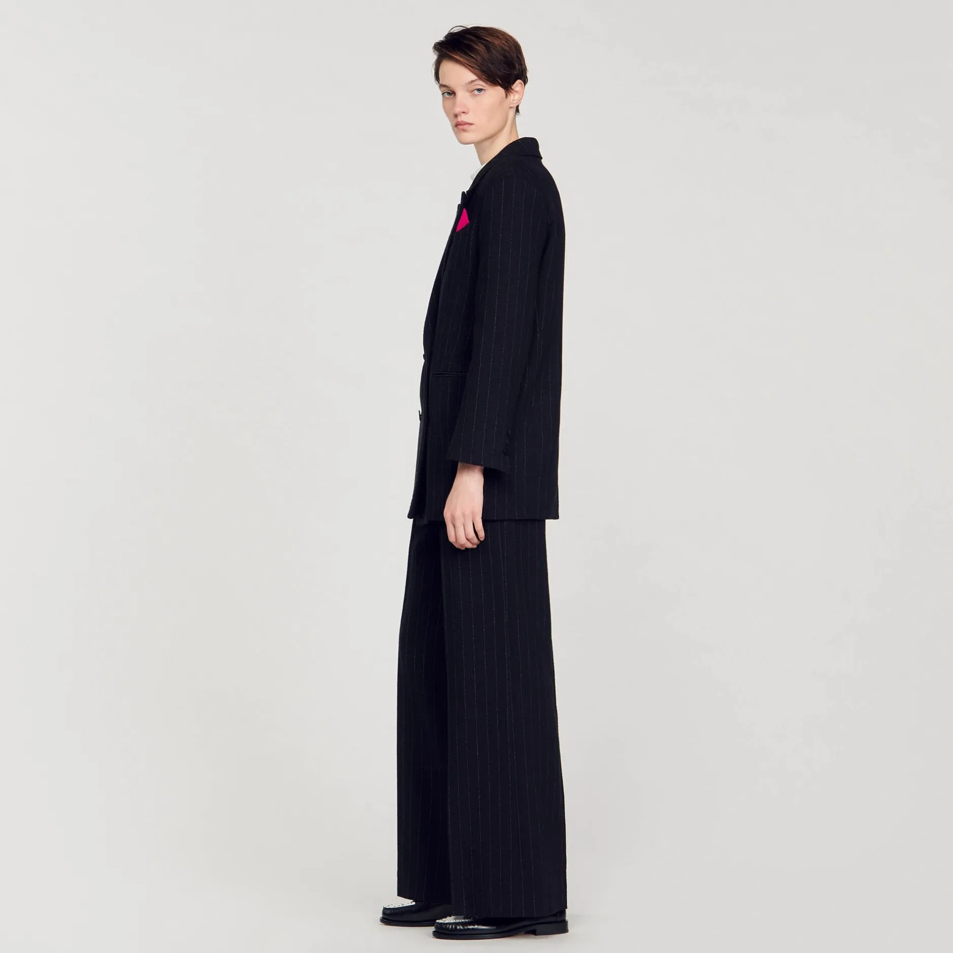 Femme SANDRO Veste De Costume Oversize