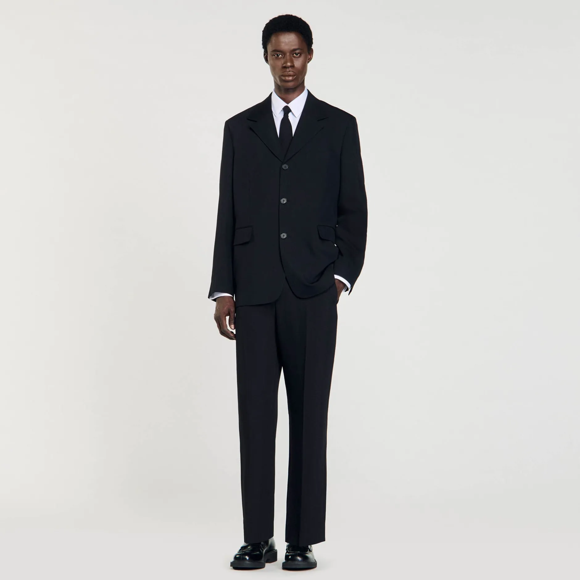 Homme SANDRO Veste De Costume Oversize