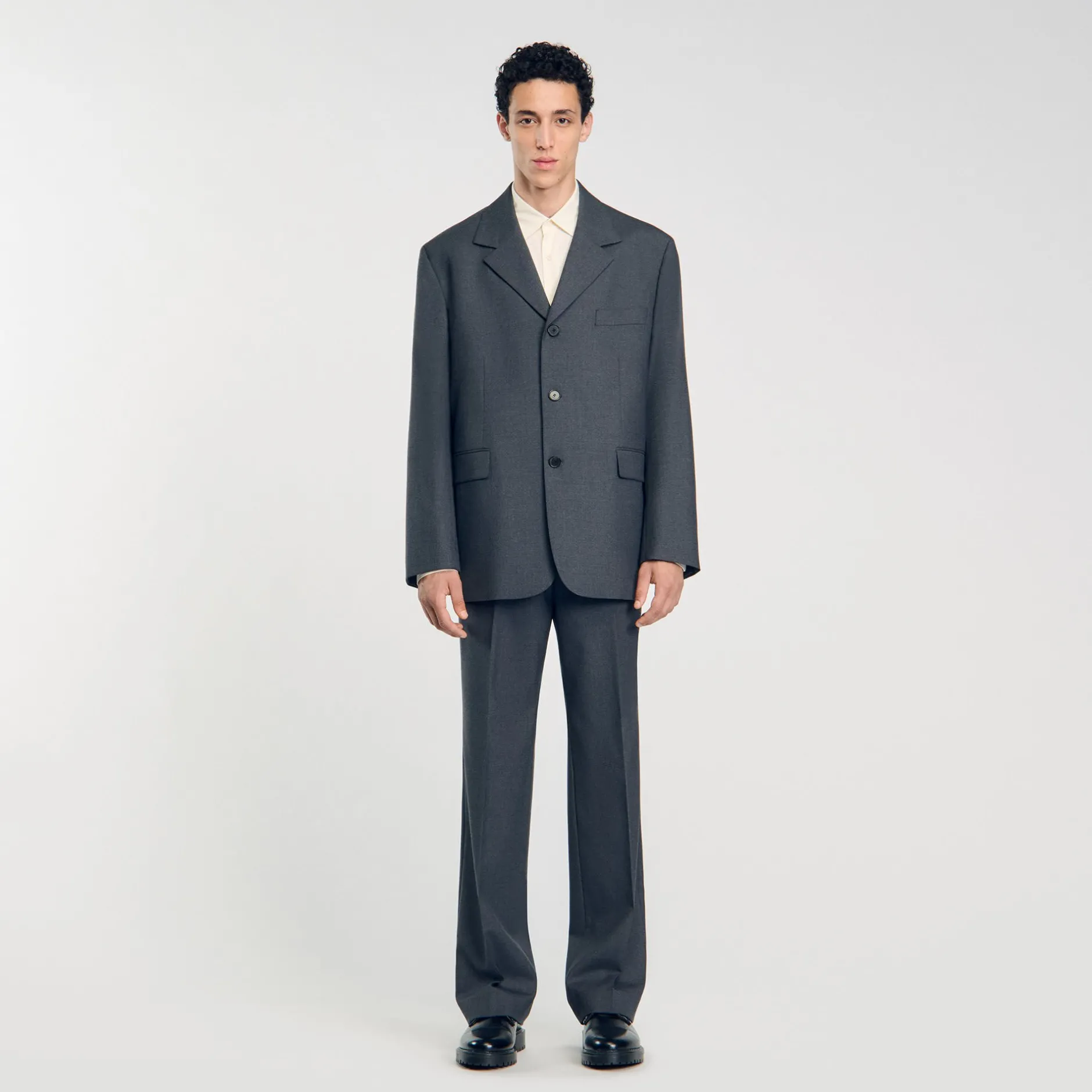 Homme SANDRO Veste De Costume Oversize
