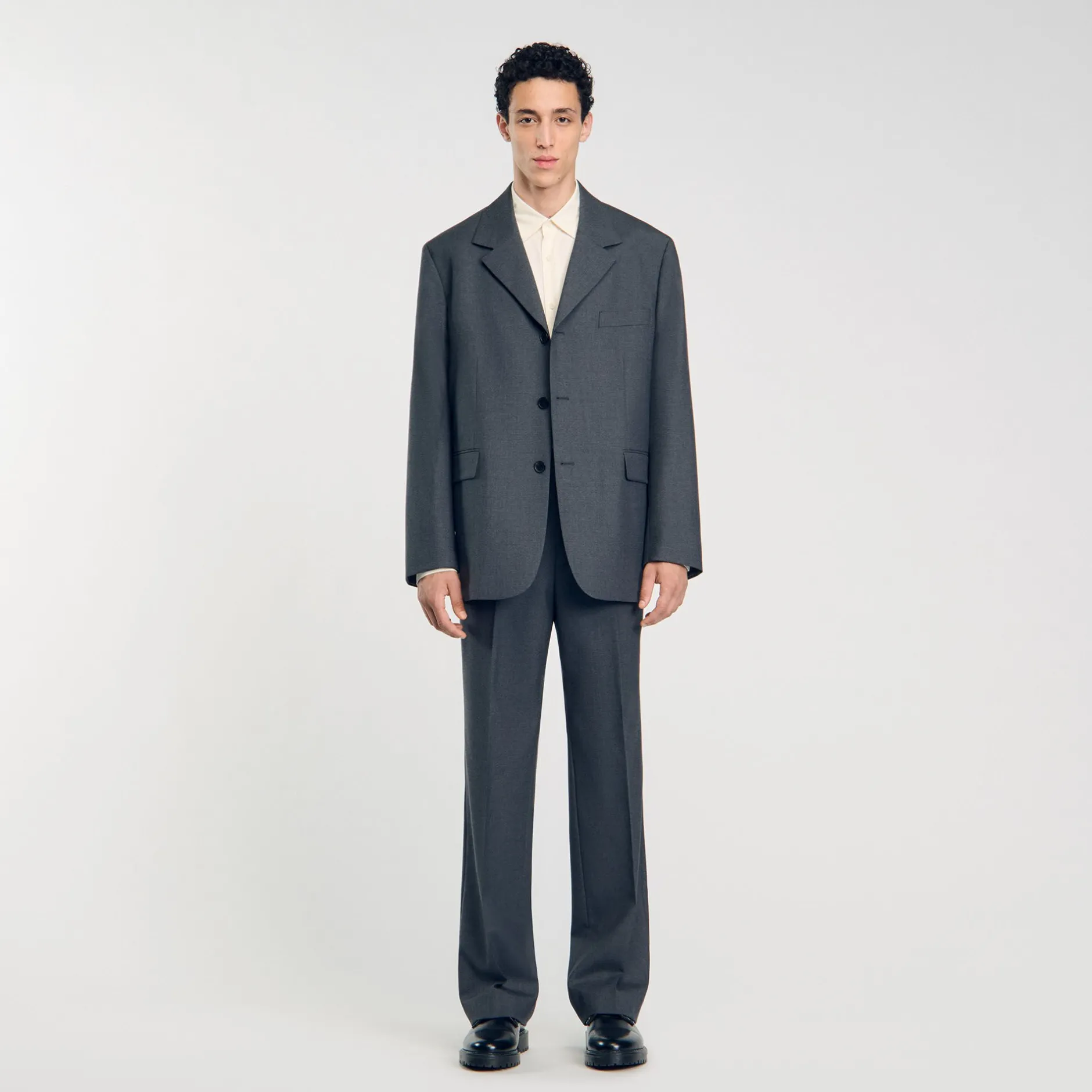 Homme SANDRO Veste De Costume Oversize
