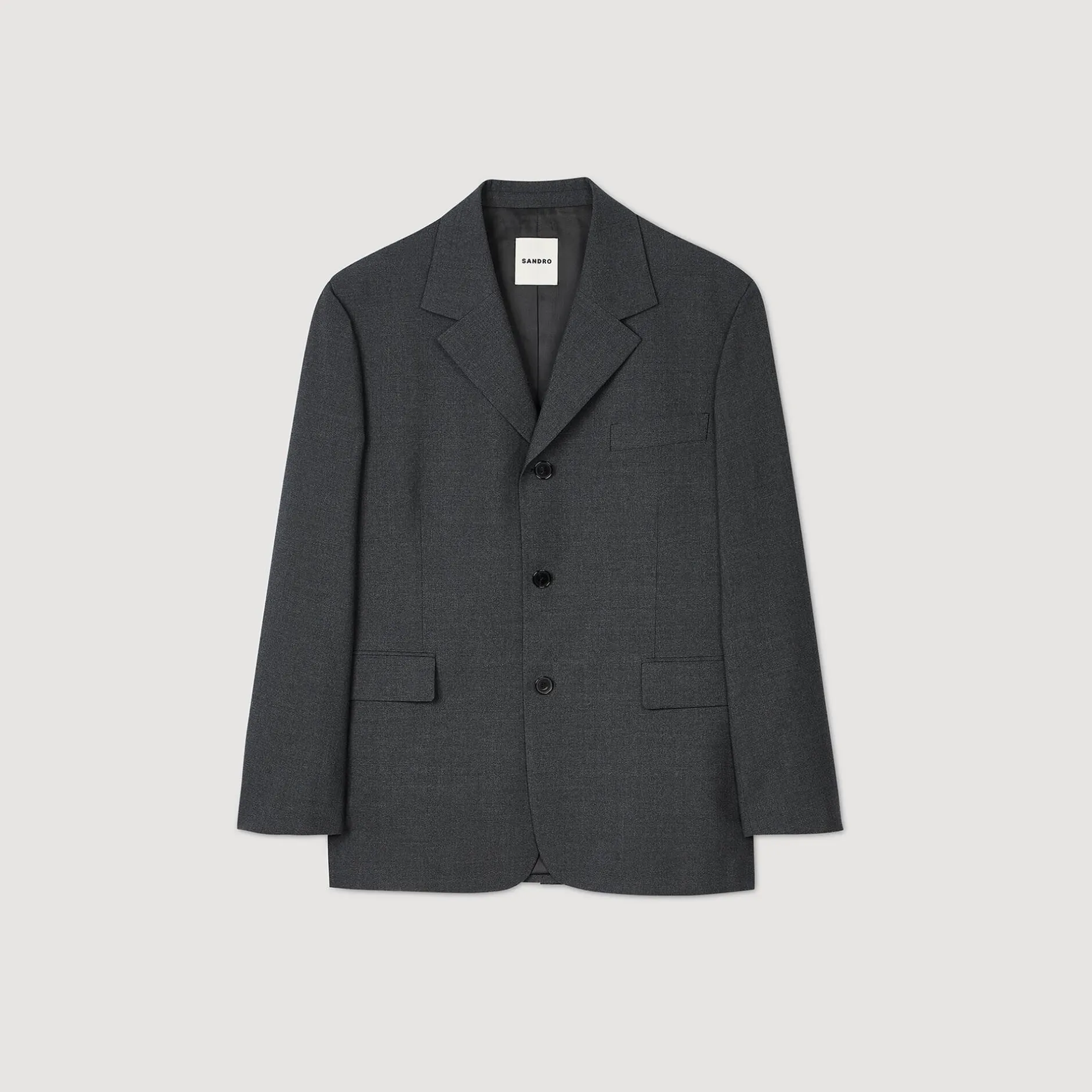 Homme SANDRO Veste De Costume Oversize