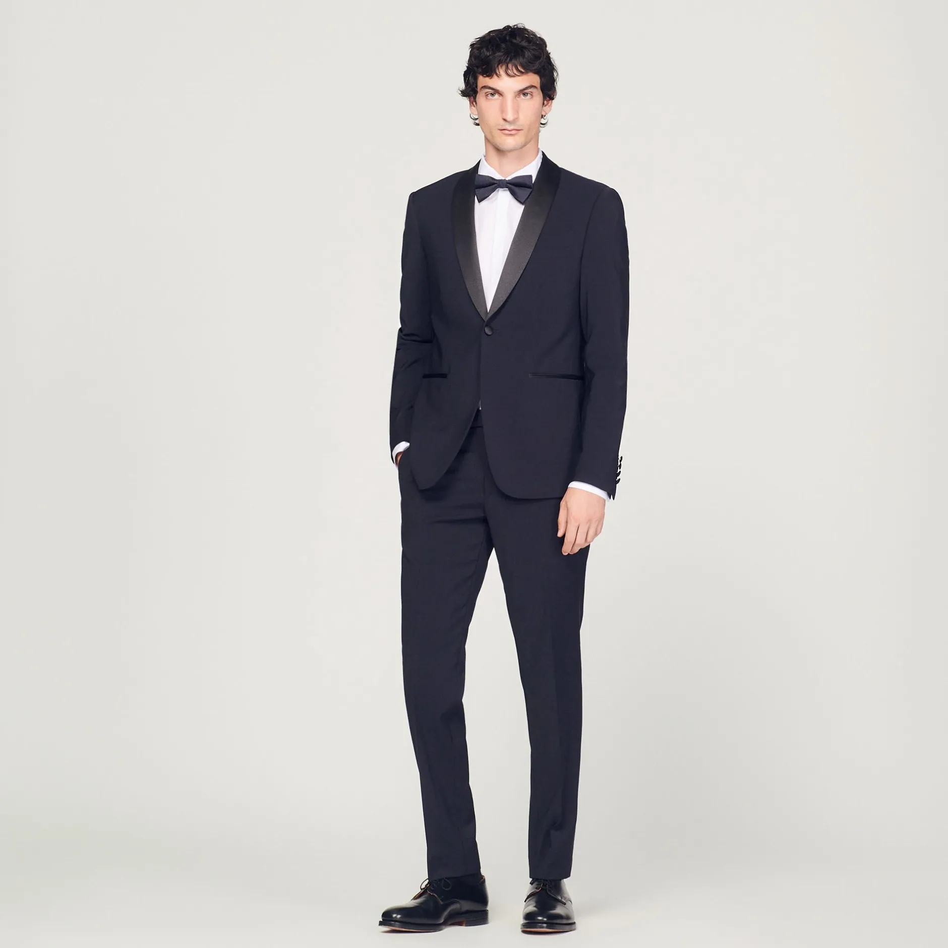 Homme SANDRO Veste De Smoking Avec Satin