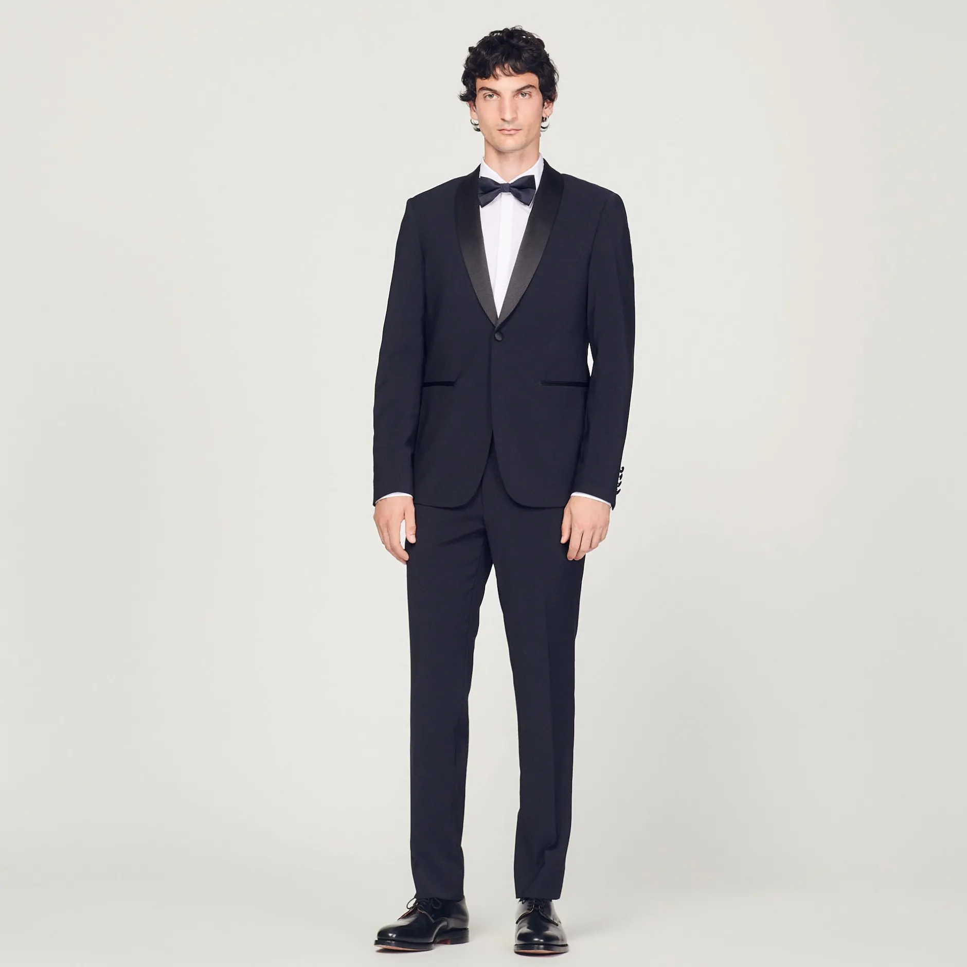 Homme SANDRO Veste De Smoking Avec Satin