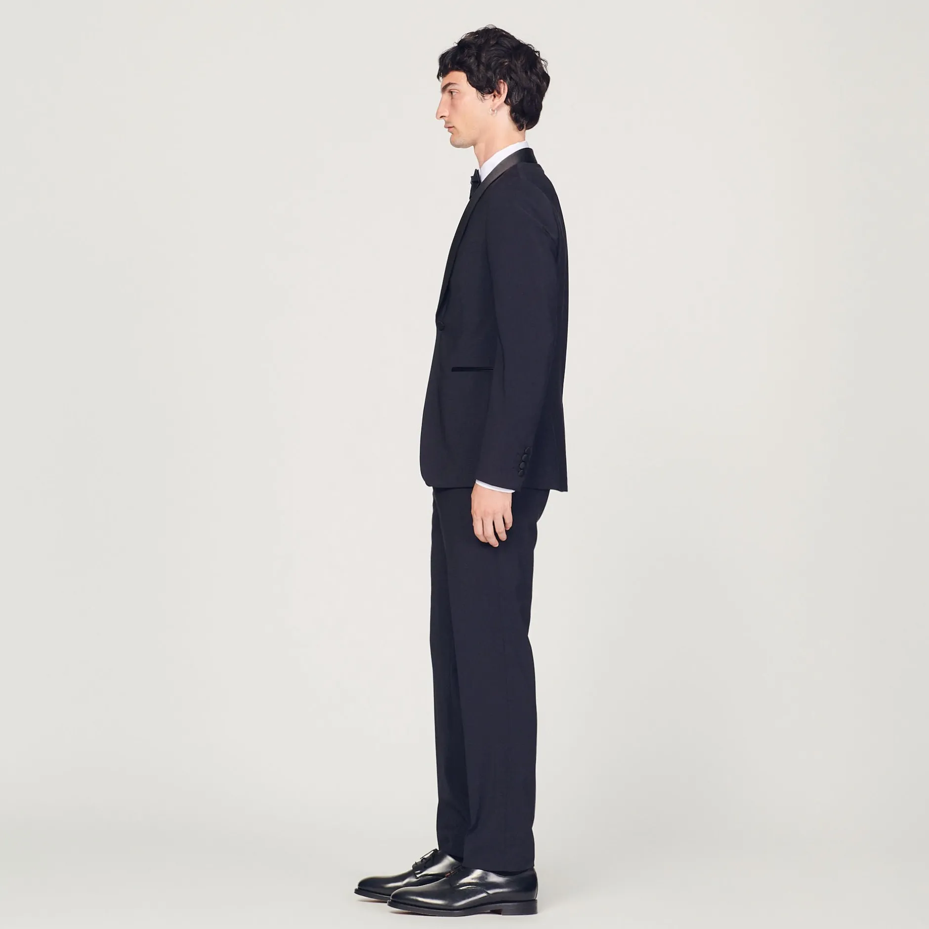 Homme SANDRO Veste De Smoking Avec Satin