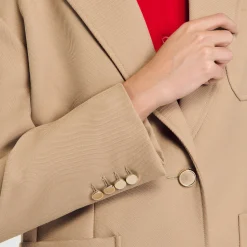 Femme SANDRO Veste De Tailleur Cintrée