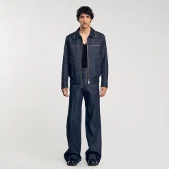 Homme SANDRO Veste En Jean