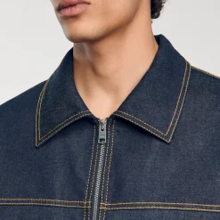 Homme SANDRO Veste En Jean