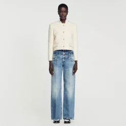Femme SANDRO Veste En Tweed