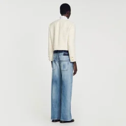 Femme SANDRO Veste En Tweed