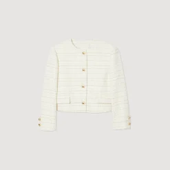 Femme SANDRO Veste En Tweed