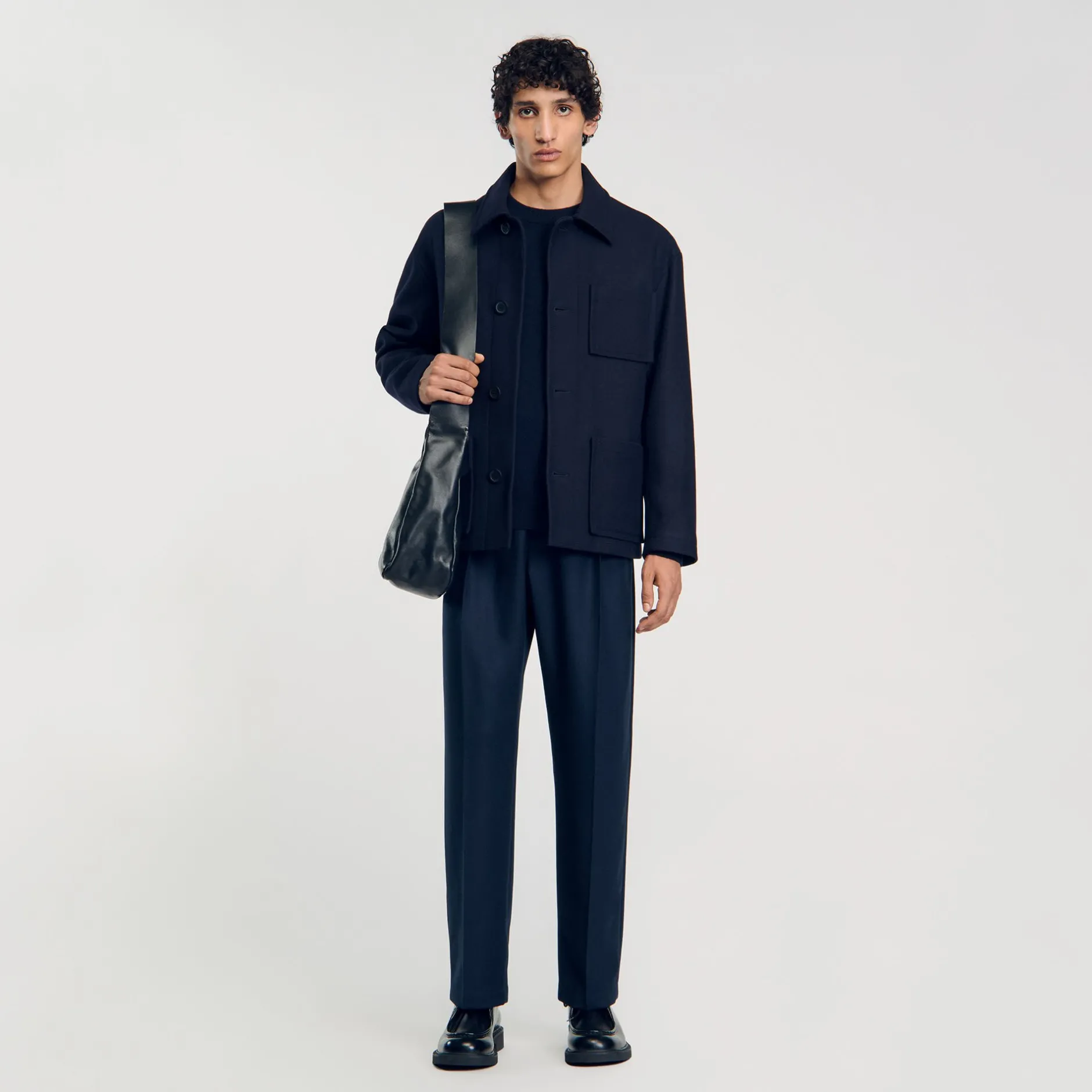 Homme SANDRO Veste Worker