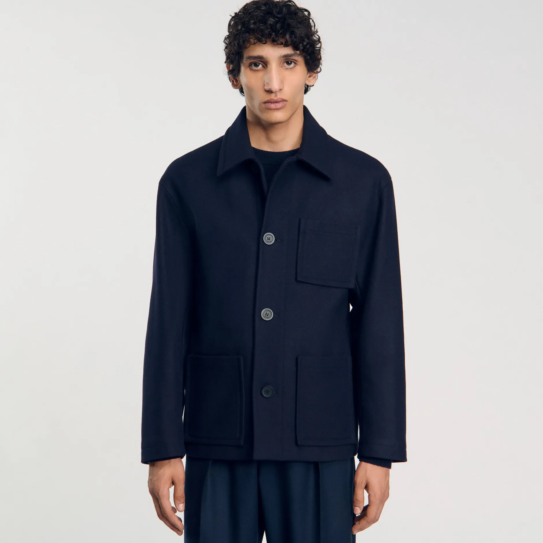 Homme SANDRO Veste Worker
