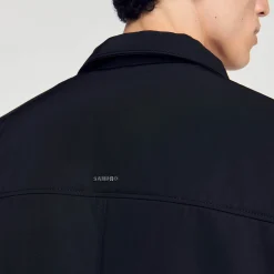 Homme SANDRO Veste Zippée Ouatinée